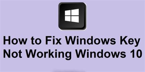 Image result for Fix Windows Key