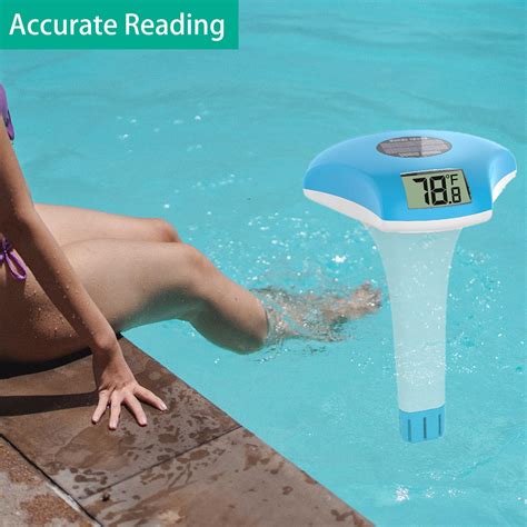 Snapklik.com : Digital Pool Thermometer IPX-8 Waterproof Swimming Pool ...