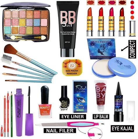 F Zone All In Makeup Kit Of 22 Makeup Items For Girls & Modern Women 2 ...