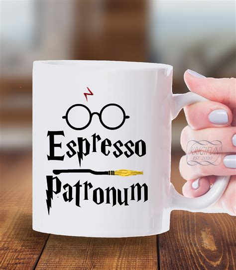 Espresso Patronum Mug, Coffee Lover's Mug, Gift for Her, Coffee Fan ...