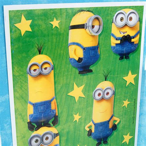 Hallmark Birthday Card for Kids (Minions, Stickers Included): Buy ...