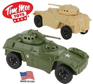 Tim Mee TimMee RECON PATROL Armored Cars - Plastic Army Men Scout ...