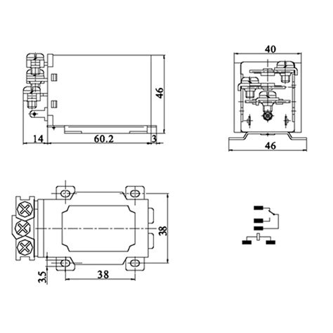 NEW General Purpose Power Relay High Power Relay | Ubuy India