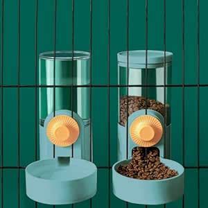 Aquarius CiCi Plastic Dog Cage Automatic Feeder Set, Food & Water ...