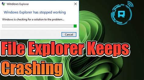 Image result for File Explorer Crashing Windows 11