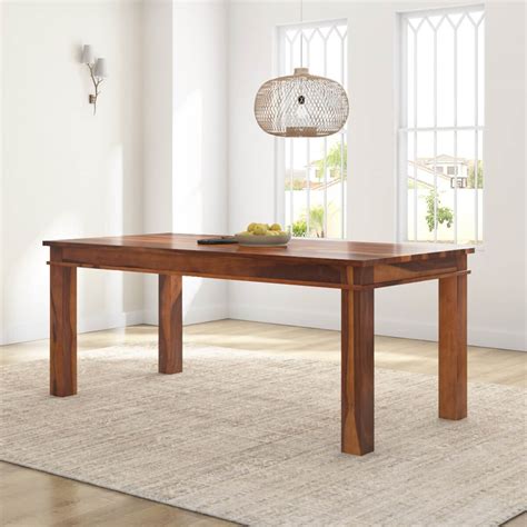Image result for Rectangular Table Solid Wood