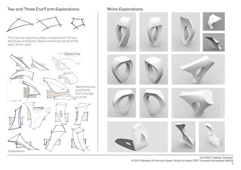 Elements of Form and Space | CEPT - Portfolio