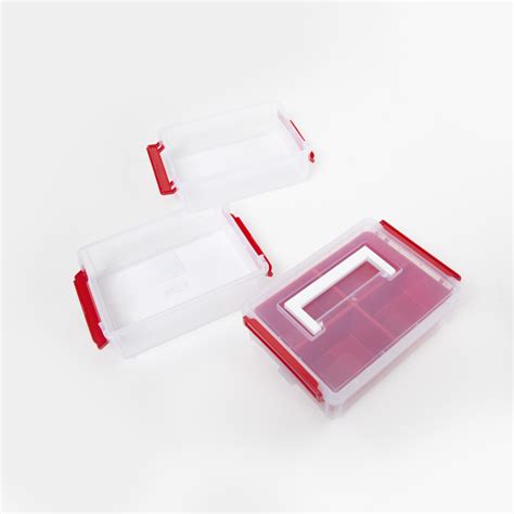 Buy Regan Mallory 3-Tier Stackable Organizer Boxes with Latch - 15 x 21 ...