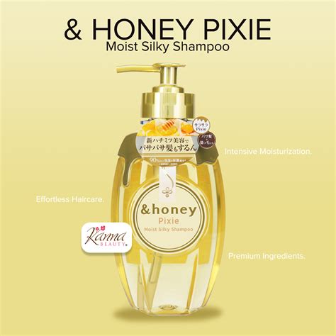 & Honey Pixie Moist Silky Shampoo | Intensive Moisturization ...
