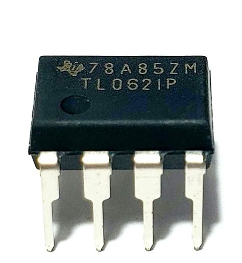 JuriedEngineering Pack of 10 TL062IP Dual Low-Power JFET-Input Op Amp ...