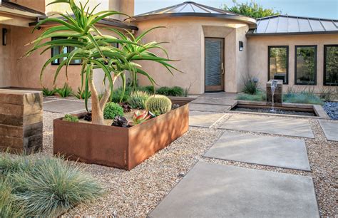 Front Yard Landscape Design Contemporary