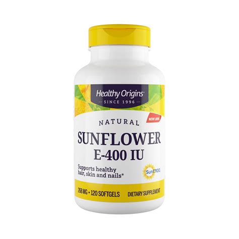 Buy Healthy Origins, VITAMIN E, 400 IU SUNFLOWER Softgels – Maple Herbs