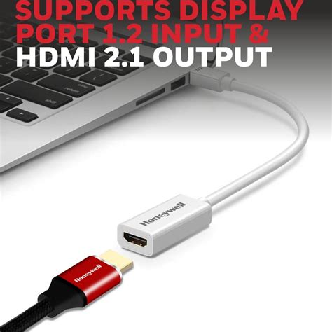 HDMI to Mini Display port cable-White | Buy best Adapters – Honeywell ...