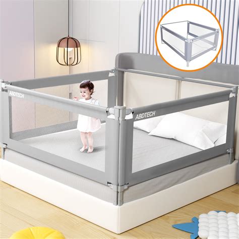 Amazon.com: omzer Bed Guard Rail for Toddlers - Foldable Baby Bed Rail ...