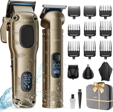 Vgrpro Hair Clippers for Men Professional, Cordless Hair Clippers for ...