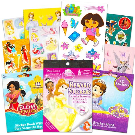 Buy Disney Junior Sticker Bundle Girls Sticker Set - Girls Sticker ...
