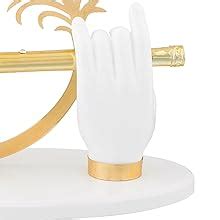 Buy JSK Arts™ | Gold Plated Krishna Ji Hand with Flute Figurine | 24K ...