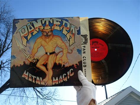 popsike.com - PANTERA METAL MAGIC LP INSANELY RARE 1983 DEBUT SIGNED BY ...