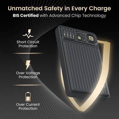 Buy Portronics Luxcell Bind Mini 10K 10000mah Power Bank