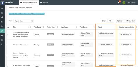 Question - Asset identification with multiple business units - Forum ...