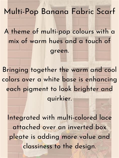 Multi Pop Banana Fabric – Penumbra Store