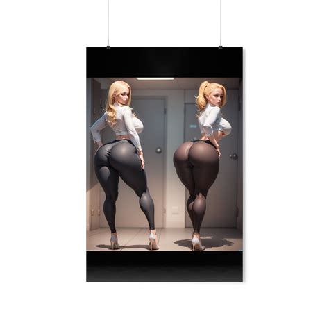 Big Ass Blonde Poster - Etsy