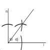 Draw an angle of 90° using protrator. Construction an angle of 45° by ...