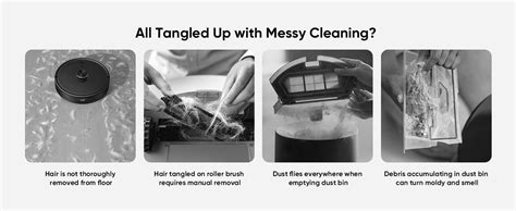 Eufy L60 Hybrid Robot Vacuum with Self Empty Station, Hair Detangling ...