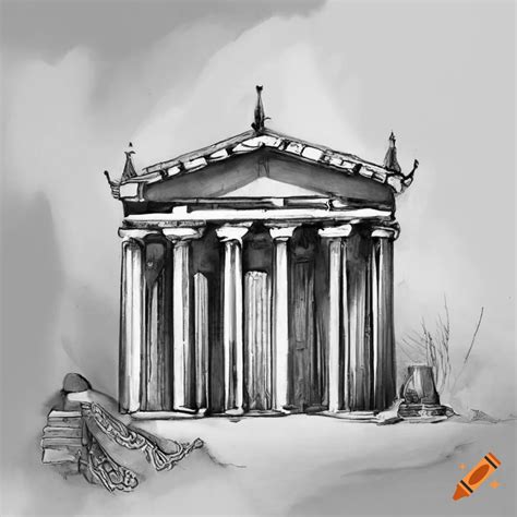 Ancient greek temple