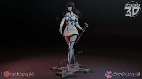 Archivo 3D Satsuki Kiryuin - Kill la Kill・Idea de impresión 3D para descargar・Cults