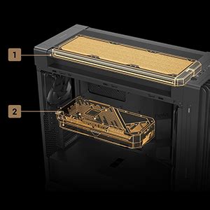 Amazon.in: Buy ProArt PA602 E-ATX Computer Case 420mm Radiator Support ...
