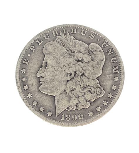 Lot - 1890 Morgan Silver Dollar