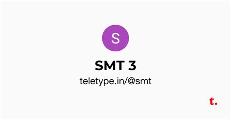 SMT 3 — Teletype