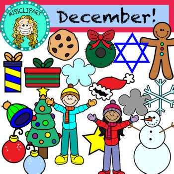 December Clip Art