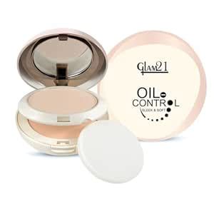 Buy Glam21 Oil Control Sleek & Soft 2-in-1 Compact Powder 20g| Sweat ...