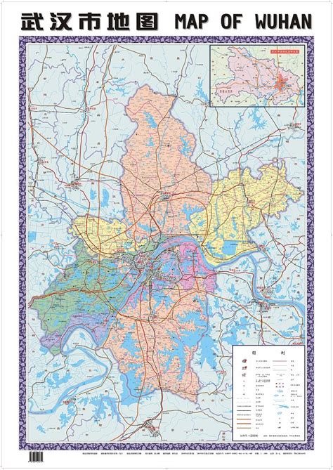 武汉城市地图-武汉市地图