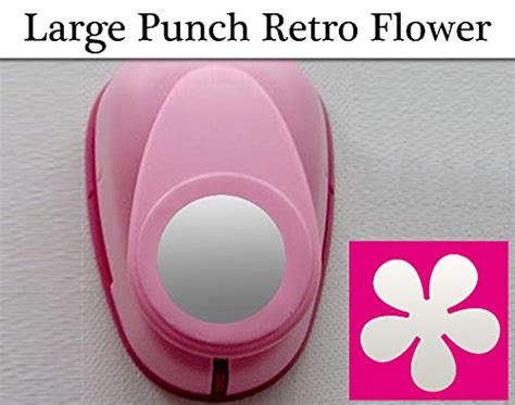 Buy Large Lever Action Craft Punch - Retro Flower | Papercraft Punches ...