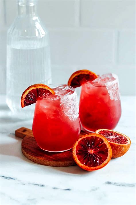 Refreshing Blood Orange Mocktail Guide by Fab Everyday | Orange drink ...