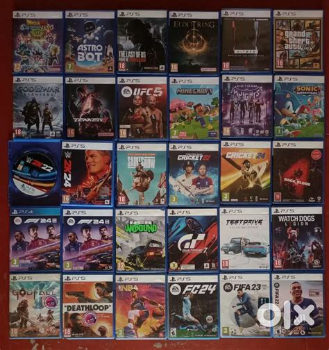 PS4 & PS5 cds - Games & Entertainment - 1828135997