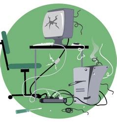 Image result for Find Computer Problem Vector