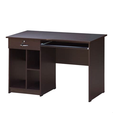 Computer Table Dark Brown 的图像结果