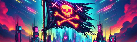 Download wallpaper city, pirate, flag, scifi, section fantasy in ...