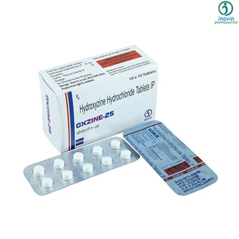 OXZINE-25 Tablets Inovin Pharmaceuticals