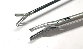 2pc Laparoscopic Fenestrated Grasper, Hemolock applier 10mm Surgical ...