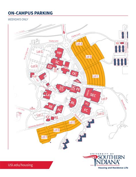 Indiana University Southeast Campus Map