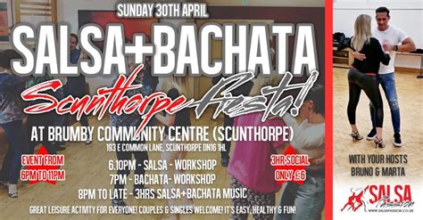 Salsa + Bachata Scunthorpe Fiesta! 2x Workshops, Lines-ups & Party ...