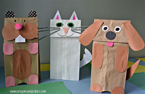 Printable Puppets For Paper Bags - Calendar Productivity Hacks