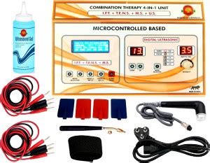 NARAYANI TRADERS 4In1 IFT MS Tens Ultrasonic Physiotherapy Machine ...