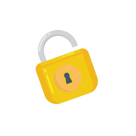 Premium Vector | Unlock padlock vector element concept design template
