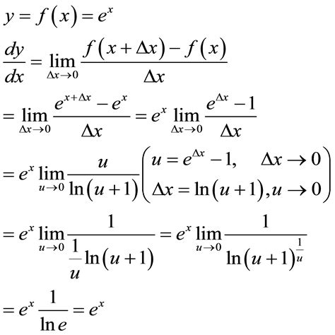 e的X次方求导为什么等于e的X次方？_百度知道